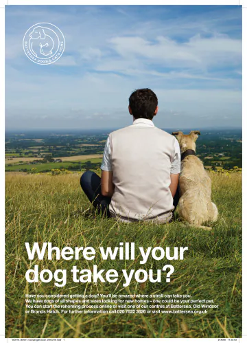 Jo Sax Battersea Dogs and Cats Home 